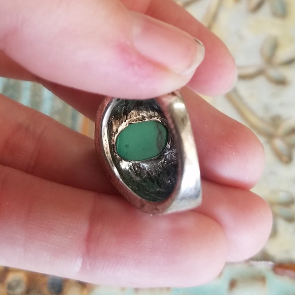 Faux Turquoise Ring - Picture 5 of 6